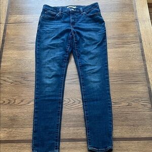 Levi's Dark Blue Skinny Jeans